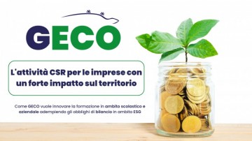 GECO For School, l'attività CSR per le imprese con un forte impatto sul territorio